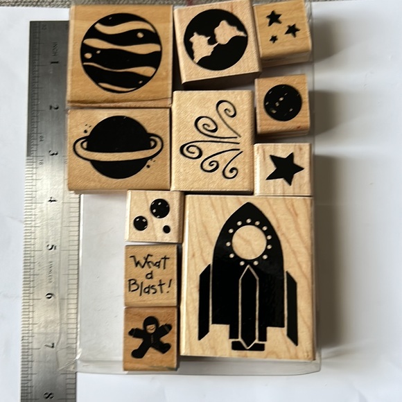 Blast Off S412 stamp set - Picture 2 of 8